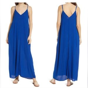 NWOT Treasure & Bond by Nordstrom blue maxi dress.